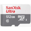 Sandisk MicroSDXC karta 512GB Ultra (100MB/s, Class 10 UHS-I, Android) SDSQUNR-512G-GN3MN