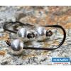 Háčik Hanák H 900 BL veľ. 6 s tungstenovou hlavou – striebro – 1,94g – 3ks