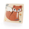 Drevené puzzle malé Zopa 2025 Fox