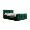 Čalúnená posteľ boxspring HATAN - monolith 37 / 180x200