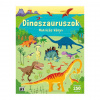 JiriModels Veľká samolepková knižka Dinosaury, HU