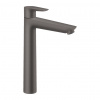 Hansgrohe Talis E - Páková umývadlová batéria 240 s odtokovou súpravou s tiahlom, kartáčovaný čierny chróm 71716340