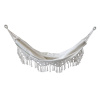 Chic Antique Béžová režná bavlnená hamaka so strapcami Hammock - 150*245 cm - Chic Antique