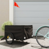 Vozík za bicykel, čierny 45 kg, železo-ForU-94094