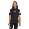 Detské tričko adidas čierna farba, s potlačou, JD0119 140