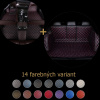 luxusné autokoberce Dragonskin basic set premium 14 farebných variant Farba kože: Diamond Farba kože : čierna / Farba šitia : Béžová