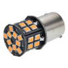 BAY15D, 30 SMD 5050 LED, 6V - Oranžová, obrátená polarita
