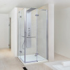 AQUATEK VIP2000 A4 90cm sprchový kút štvorcový, profil chróm, sklo číre, VIP2000A4CH9062