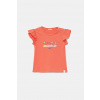 Detské bavlnené tričko United Colors of Benetton oranžová farba, 3096A106F 3096A106F.W.Seasonal 68