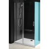 GELCO ONE 90cm sprchové dvere do kombinácie s pevnou stenou v rovine, profil chróm, sklo číre, GO4890