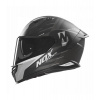 Prilba N401 Crower, NOX (čierna matná, strieborná) 2025 XL