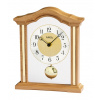 AMS Luxusné drevené stolové hodiny 1174/18 AMS 23cm