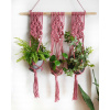Stojan na kvety - Kvety 3 kvety visiace makram sklápač (Stojan na kvety - Kvety 3 kvety visiace makram sklápač)