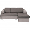 MID.YOU ROZKLADACIA ROHOVÁ POHOVKA, textil, sivohnedá - Sedačky - 002427005601