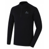 Husky Merino termoprádlo triko Merow zip M black (Velikost: M)