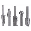 Rašple rotačné na drevo do vŕtačky 5ks STREND