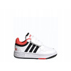 Detské topánky adidas Hoops biele na suchý zips H03860 25