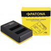 Nabíjačka akumulátorov Paton pre Foto Dual LCD Nikon EN-EL14, USB (PT181966)