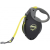 FLX TRIXIE NEON GIANT M 8 m čierne, žlté navíjacie vodítko pre psov