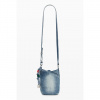Dámská kabelka DESIGUAL HALF LOGO DENIM HELENE Modrá velikost U