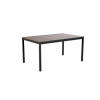 Záhradný stôl Keter Porto 160 walnut black steel