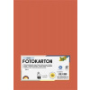Dekoračný kartón, 2 stranný, A4, 300 g, 50 listov, FOLIA, oranžový