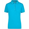 James&Nicholson Dámska polokošeľa JN568 Aqua XL James&Nicholson Dámska polokošeľa JN568 Aqua XL