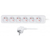 predlžovací kábel 6 zásuviek 1,5 m solight pp60