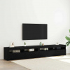 zahrada-XL TV skrinky 2 pcs Čierny dub 240 x 35 x 40 cm Kompozitné drevo 3332491