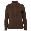 Ladies Fleece Jacket , Black, XS Farba: Brown, Velkost: XXL