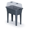 PROSPERPLAST Miniparenisko Respana Planter Ecoline Set antracit 59,6 cm