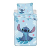 JERRY FABRICS Obliečky Lilo and Stitch Blue Bavlna, 140/200, 70/90 cm
