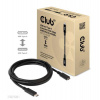 Club3D Prodlužovací kabel USB-C, 5Gbps 60W(20V/3A), 4K 60Hz (M/F), 2m (CAC-1529)