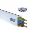 Plochý elektrický inštalačný kábel YDYp NKT 3 x 1,5