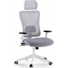 Ergonomická kancelárska stolička SENSE7 Tone biela a sivá