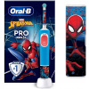ZUBNÁ KEFKA ORAL-B SPIDER-MAN MARVEL PRE DETI ROTAČNÁ, 2 REŽIMY