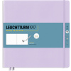 Skicár v tvrdej väzbe Leuchtturm 1917 štvorcový, 112 strán, lila, 150 g/m²