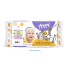Detské vlhčené utierky Bella Baby Happy Milk & Honey 64 ks