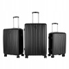 Aga Travel Sada MR4667 Čierna 93 l 63 l 33 l l