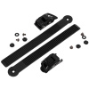 Shadow Buckle Set complete Black L / R L= 20cm