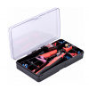 EXTOL PREMIUM Kliešte krimpovacie 205mm pre káble 0,2-6,0mm2, sada 231ks, 8831126