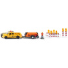 SIKU Super 3505 cestáry s autom RAM 1500 a s návesom 1:50