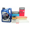 3 Filtre + Elf olej 900 SXR 5w40 Dacia Logan Sandero II 1.0 TCe SCe