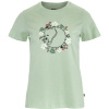 FJÄLLRÄVEN Fjällblomster Fox T-shirt W Soft Jade - XXS