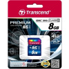 TRANSCEND 8 GB SD SDHC Class 10 600x 90MBs PREMIUM PAMÄŤOVÁ KARTA FLASH (TS8GSDU1)