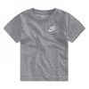 Nike NSW Futura T Shirt Infant Boys Grey 2 - 3 Years