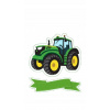 CUKROVÁ TLAČ jedlý obrázok na tortu Cukrová hmota JOHN DEERE TRAKTOR ROLNIK 23