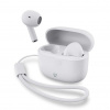 Nedis HPBT2400WT - Bezdrátová Sluchátka | Bluetooth | Až 16 hodin | Ovládání dotykem | Nabíjecí pouzdro | mikrofon