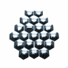 EINPARTS Krytky na skrutky 19 mm - Strieborný Chrom - EPTUNING018