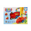 TEDDIES Domino Mašinka s kockami na batérie 16cm